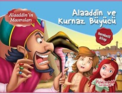 Alaaddin ve Kurnaz Büyücü - Üç Boyutlu Kitap - 1
