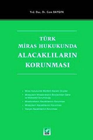 Alacaklıların Korunması - 1