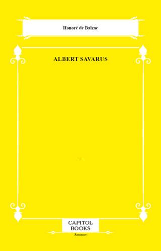 Albert Savarus - 1