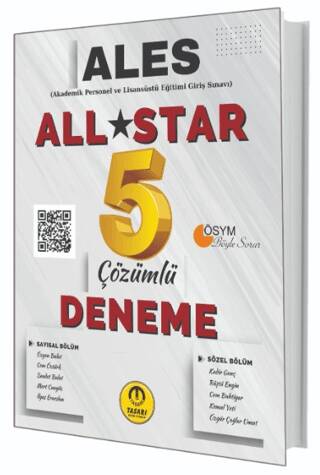 ALES All Star 5 Çözümlü Deneme - 1