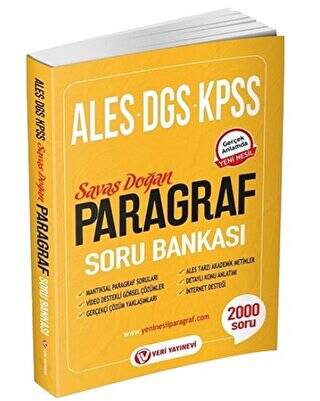 ALES DGS KPSS Paragraf Soru Bankası - 1