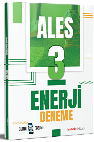 ALES Enerji 3 Deneme Dijital Çözümlü - 1