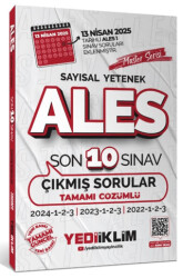 ALES Master Serisi Sayısal Yetenek Tamamı Çözümlü Son 10 Sınav Çıkmış Sorular - 1