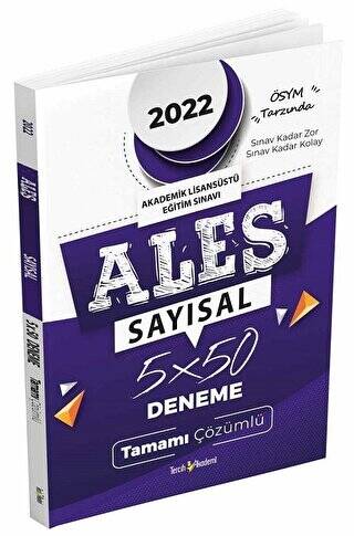 ALES Sayısal Tamamı Çözümlü 5 Deneme - 1