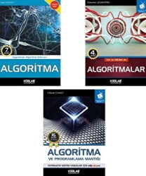 Algoritma Eğitim Seti 3 Kitap Takım - Kodlab Yayın Dağıtım