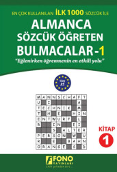 Almanca Sözcük Öğreten Bulmacalar 1 - Fono Yayınları