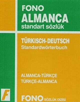 Almanca - Türkçe - Türkçe - Almanca Standart Sözlük - 1