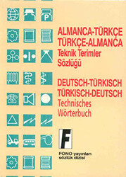 Almanca - Türkçe - Türkçe - Almanca Teknik Terimler Sözlüğü - 1