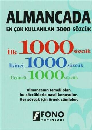 Almancada En Çok Kullanılan 3000 Sözcük - 1