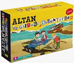 Altan ve Gizemli Dedektifler - 8 Kitap Takım Kutulu - Gendaş Çocuk