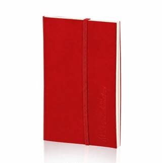 Altar Deri Defter - Kırmızı A4 - 1