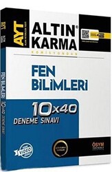 Altın Karma AYT Fen Bilimleri Branş Deneme - 1