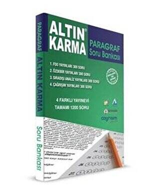 Altın Karma Paragraf Soru Bankası - 1