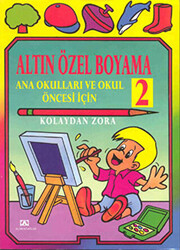 Altın Özel Boyama - 2 - Altın Kitaplar