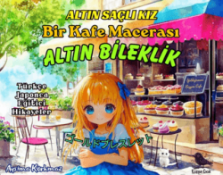 Altın Saçlı Kız Bir Kafe Macerası Altın Bileklik Türkçe-Japonca - Kuzgun Çocuk