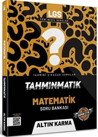 Altınkarma Tahminmatik LGS 8. Sınıf Din Kültürü ve Ahlak Bilgisi Soru Bankası - 1