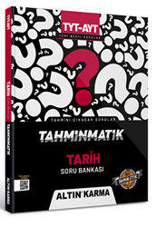 Altınkarma Tahminmatik TYT - AYT Tarih Soru Bankası - Altın Karma Yayınları - Bayilik