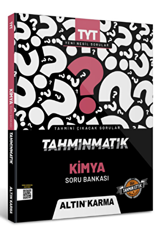 Altınkarma Tahminmatik TYT  Kimya Soru Bankası - 1