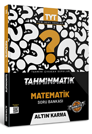 Altınkarma Tahminmatik TYT Matematik Soru Bankası - 1