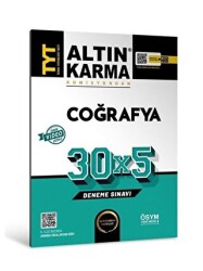 Altınkarma TYT Coğrafya 30X5 Deneme Sınavı 2023 - 1