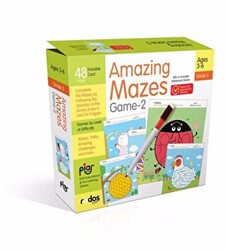 Amazing Mazes Game -2 - Grade-Level 2 - Ages 3-6 - 1