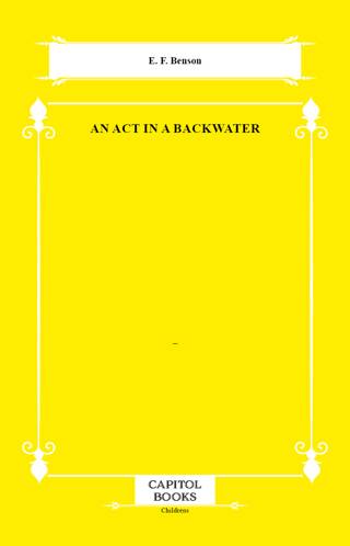 An Act in a Backwater - 1