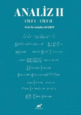 Analiz II Cilt I – Cilt II - 1