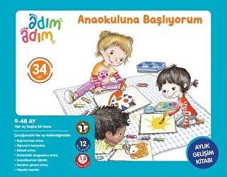 Anaokuluna Başlıyorum - 34. Ay Gelişim Kitabı - 1