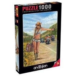 Anatolian Puzzle 1000 Parça Otostopçu - Anatolian
