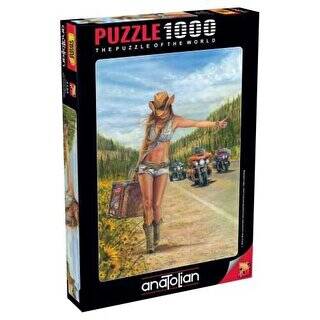 Anatolian Puzzle 1000 Parça Otostopçu - 1