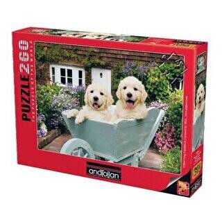 Anatolian Puzzle 260 Parça Bahçıvan Köpekler - 1