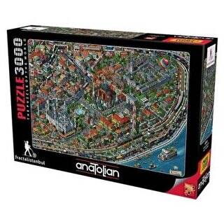 Anatolian Puzzle 3000 Parça Fractal İstanbul - 1