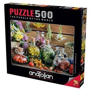 Anatolian Puzzle 500 Parça Doğal Terapi - 1