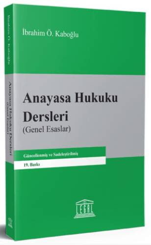 Anayasa Hukuku Dersleri Genel Esaslar - 1