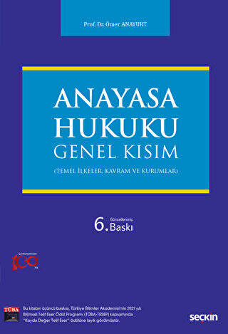 Anayasa Hukuku: Genel Kısım - 1