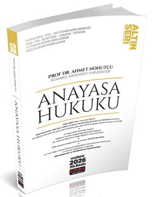Anayasa Hukuku Konu Anlatımı - 1