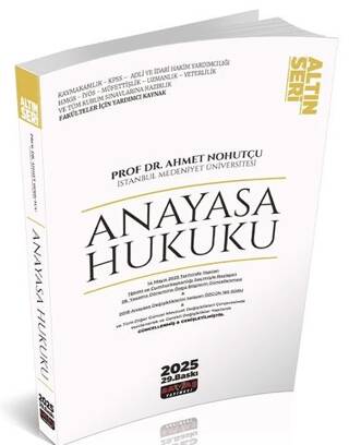 Anayasa Hukuku Konu Anlatımı Altın Seri - 1