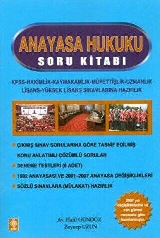 Anayasa Hukuku Soru Kitabı - 1