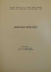Anayasa Sözlüğü - 1