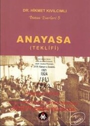 Anayasa Teklifi - 1