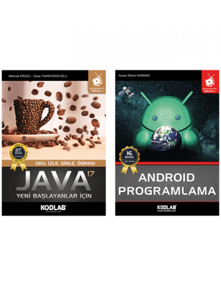 Android Başlangıç Seti 2 Kitap Takım - 1