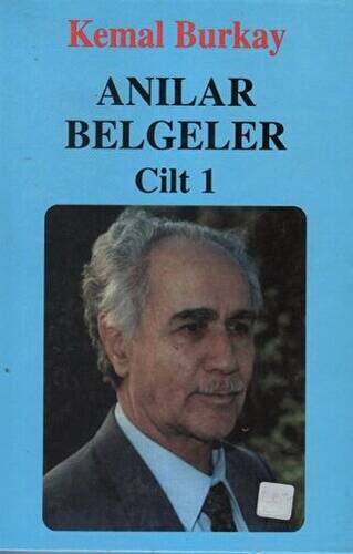 Anılar Belgeler Cilt 1 - 1