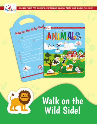 Animals Sticker Book! - 1