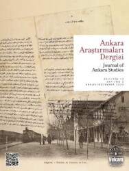 Ankara Araştırmaları Dergisi Cilt 13 Sayı 2 Aralık 2025 - VEKAM (Koç Üniversitesi Vehbi Koç Ankara Araştırma