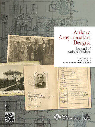 Ankara Araştırmaları Dergisi Cilt: 5 Sayı: 2 - Journal of Ankara Studies - 1