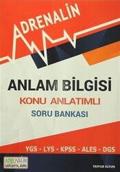 Anlam Bilgisi Konu Anlatımlı Soru Bankası - 1