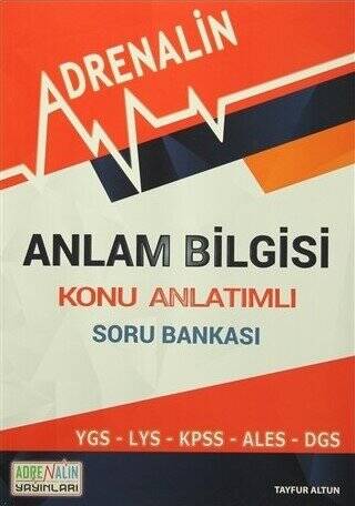 Anlam Bilgisi Konu Anlatımlı Soru Bankası - 1