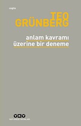 Anlam Kavramı Üzerine Bir Deneme - 1