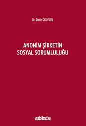 Anonim Şirketin Sosyal Sorumluluğu - 1