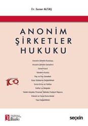 Anonim Şirketler Hukuku - 1